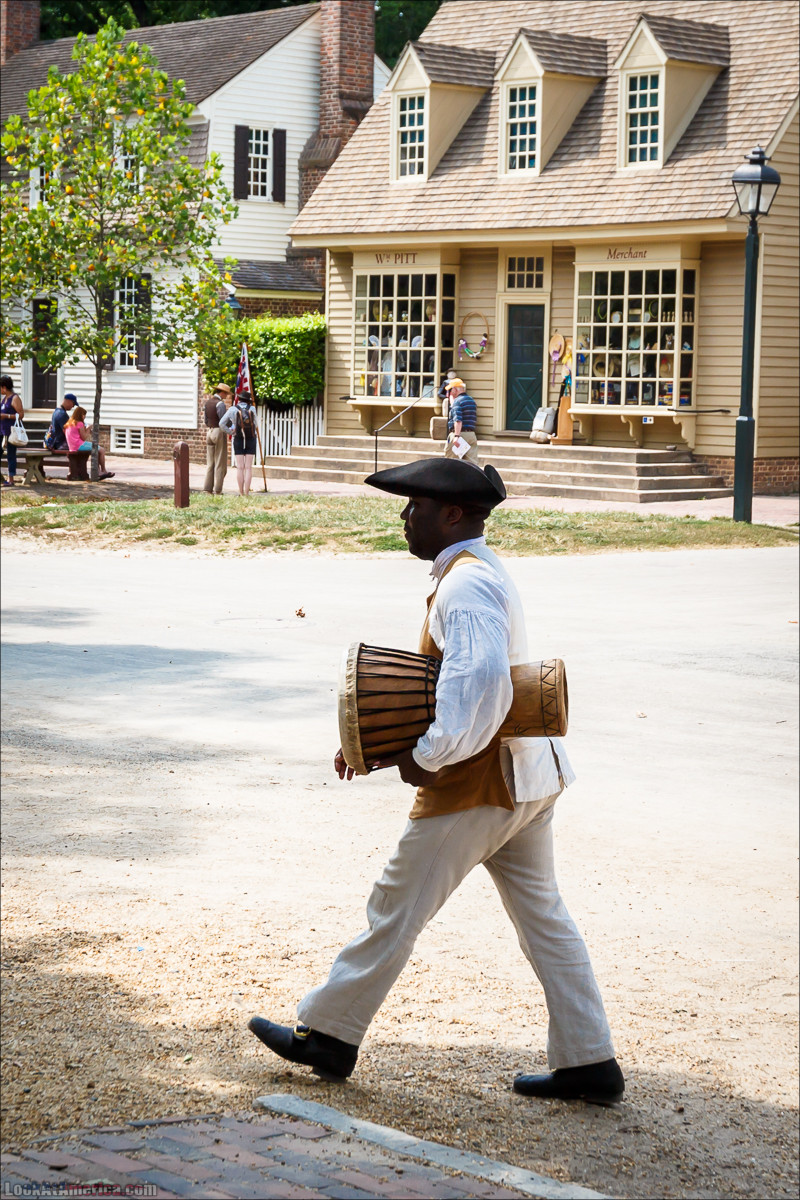 Колониальный Вилльямсбург (Уильямсбург) | LookAtAmerica.com - Большое Американское путешествие LookAtIsrael.com