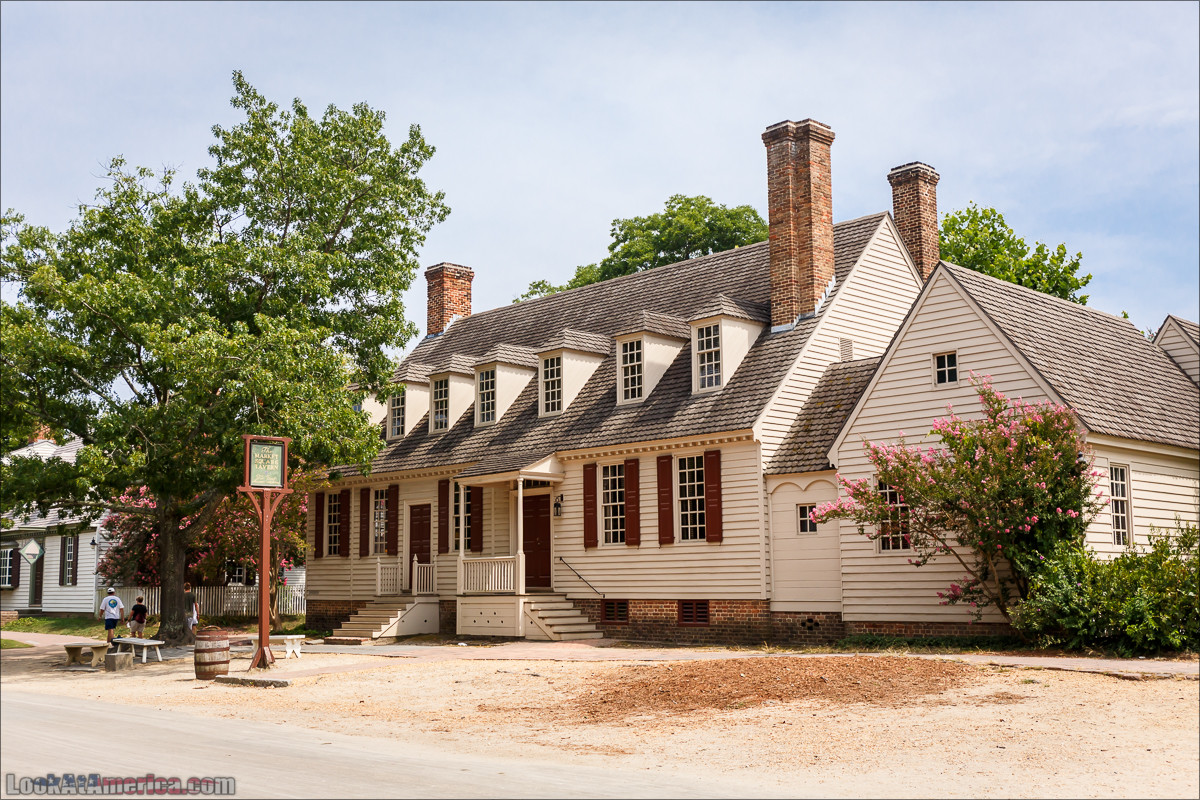 Колониальный Вилльямсбург (Уильямсбург) | LookAtAmerica.com - Большое Американское путешествие LookAtIsrael.com
