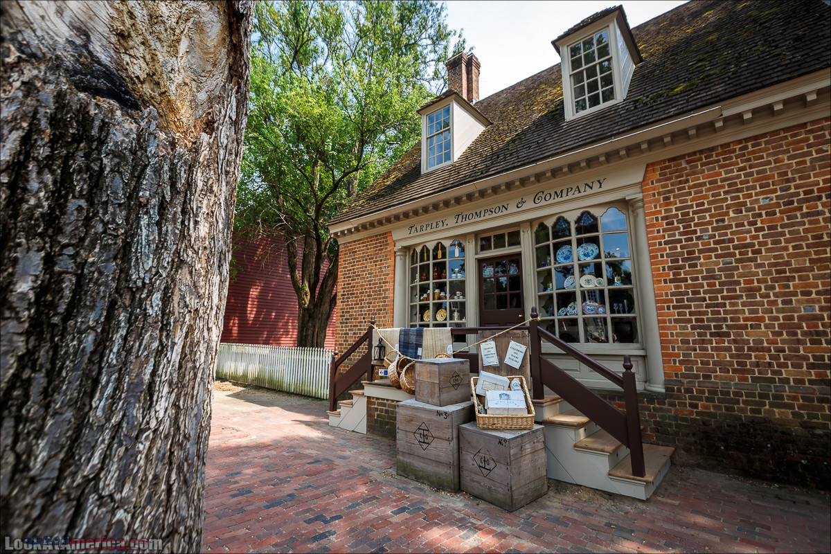 Колониальный Вилльямсбург (Уильямсбург) | LookAtAmerica.com - Большое Американское путешествие LookAtIsrael.com