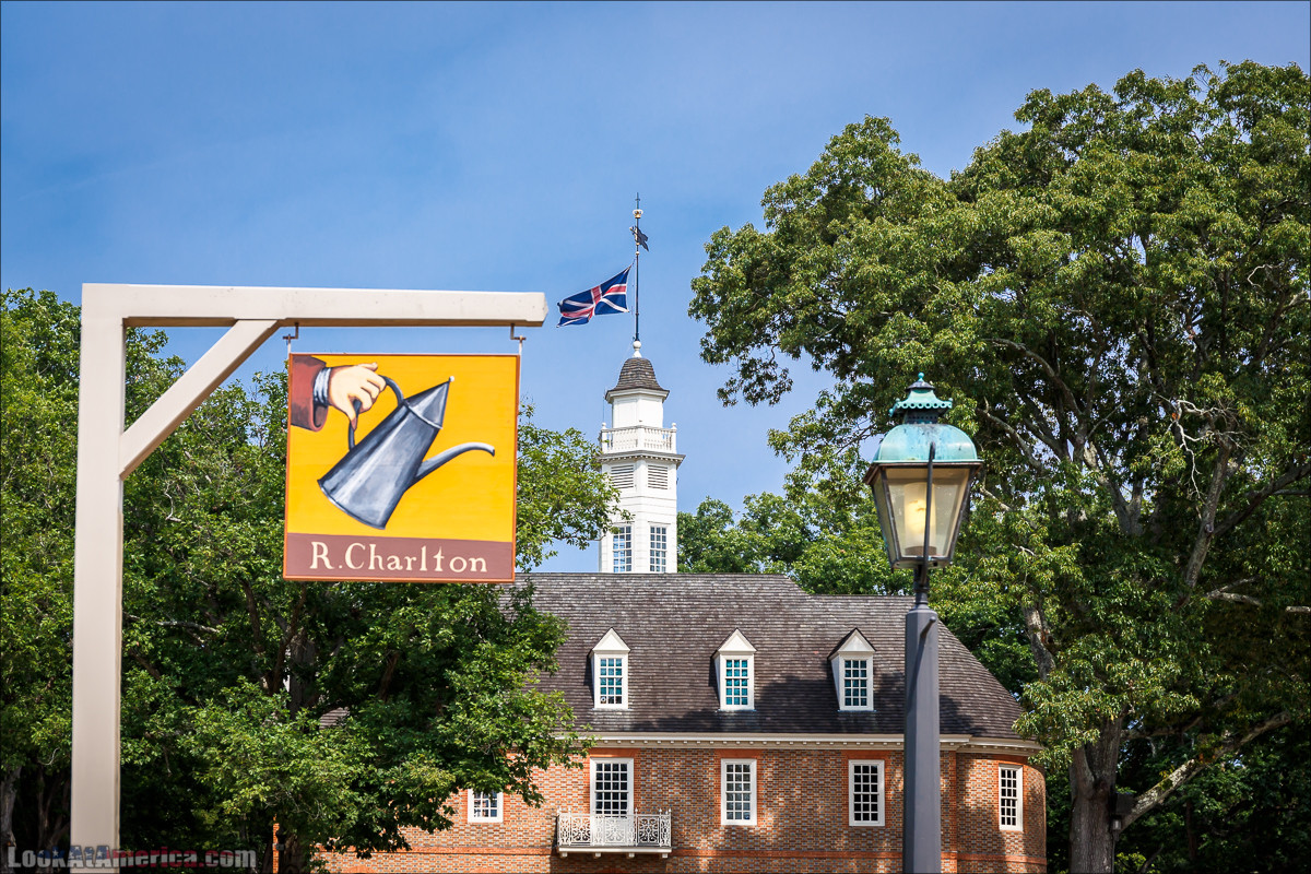 Колониальный Вилльямсбург (Уильямсбург) | LookAtAmerica.com - Большое Американское путешествие LookAtIsrael.com