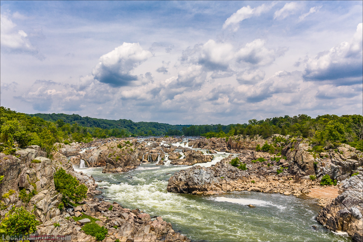 Водопады на реке Патомак. Национальный парк Грейт Фолс | Great Falls of Patowmack | LookAtAmerica.com - Большое Американское путешествие LookAtIsrael.com