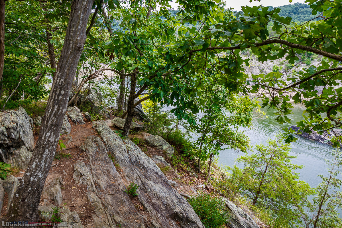 Водопады на реке Патомак. Национальный парк Грейт Фолс | Great Falls of Patowmack | LookAtAmerica.com - Большое Американское путешествие LookAtIsrael.com