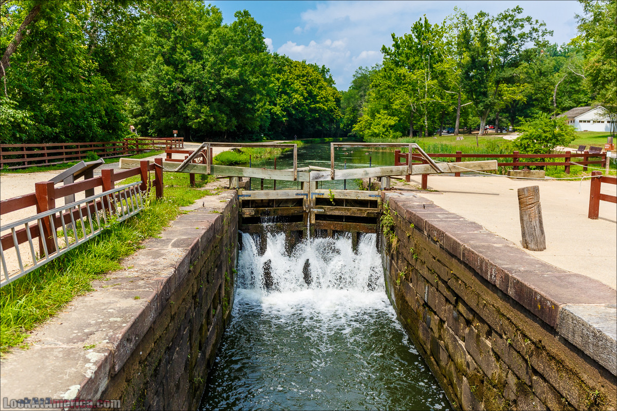 Водопады на реке Патомак. Национальный парк Грейт Фолс | Great Falls of Patowmack | LookAtAmerica.com - Большое Американское путешествие LookAtIsrael.com
