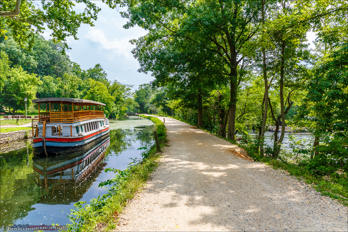 Водопады на реке Патомак. Национальный парк Грейт Фолс | Great Falls of Patowmack | LookAtAmerica.com - Большое Американское путешествие LookAtIsrael.com