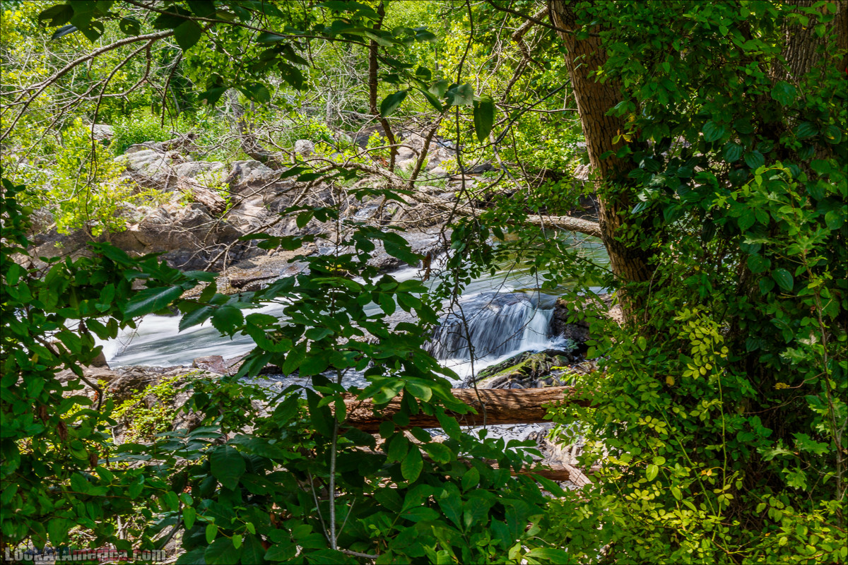 Водопады на реке Патомак. Национальный парк Грейт Фолс | Great Falls of Patowmack | LookAtAmerica.com - Большое Американское путешествие LookAtIsrael.com