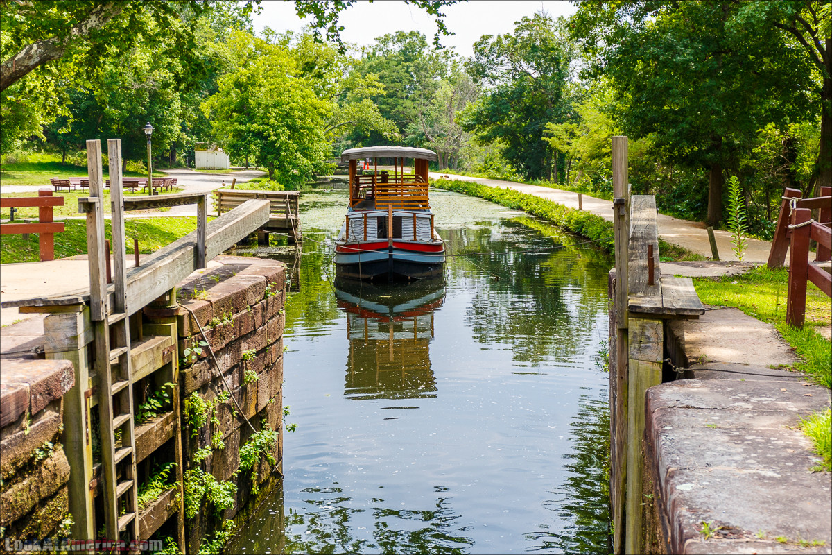 Водопады на реке Патомак. Национальный парк Грейт Фолс | Great Falls of Patowmack | LookAtAmerica.com - Большое Американское путешествие LookAtIsrael.com