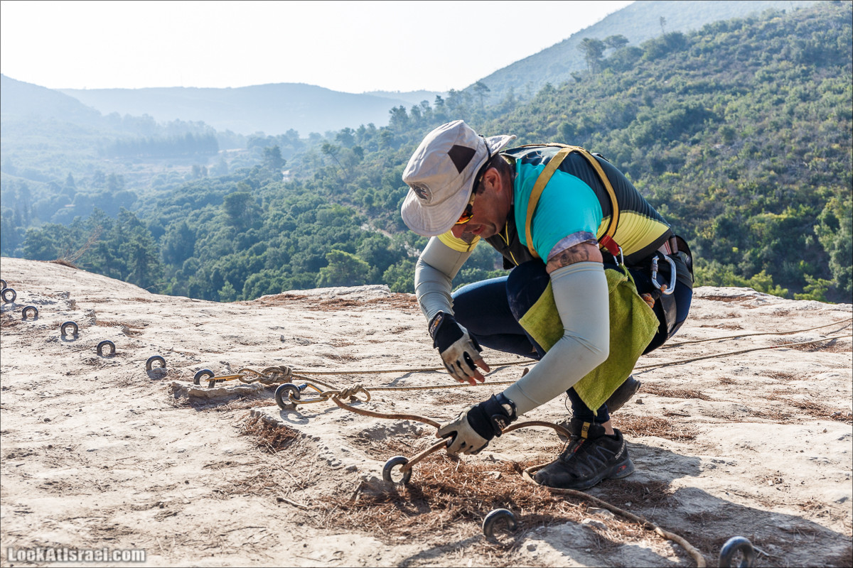 Снеплинг тренировка с скалах горы Кармель | LookAtIsrael.com - Фото путешествия по Израилю
