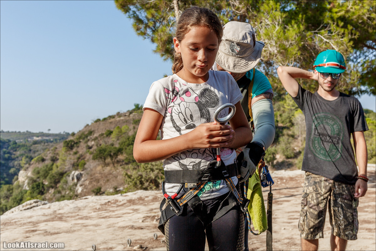 Снеплинг тренировка с скалах горы Кармель | LookAtIsrael.com - Фото путешествия по Израилю