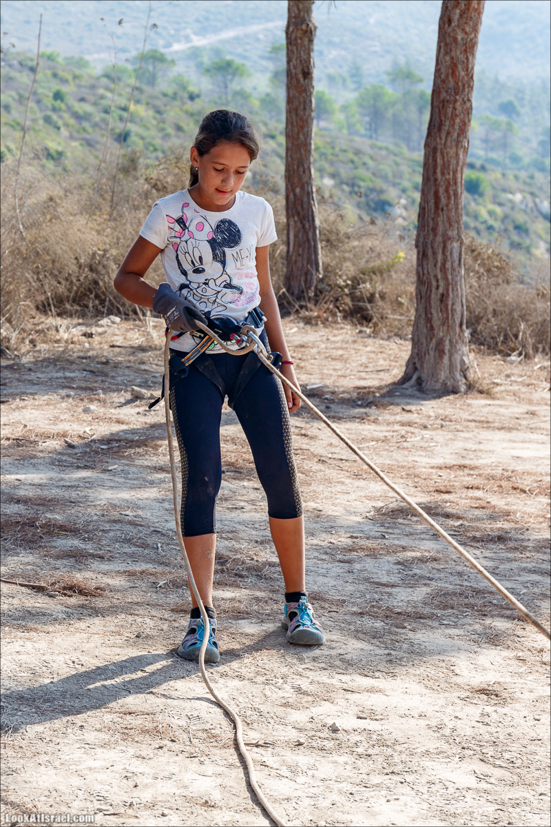 Снеплинг тренировка с скалах горы Кармель | LookAtIsrael.com - Фото путешествия по Израилю