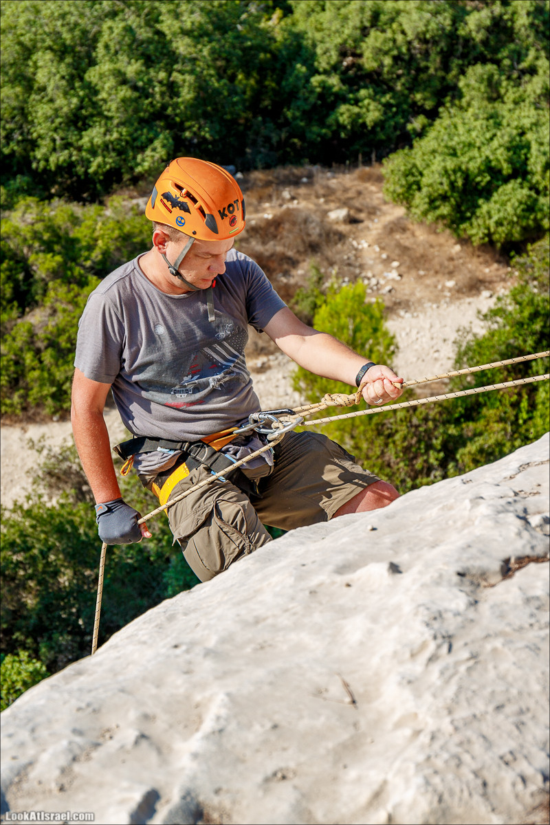 Снеплинг тренировка с скалах горы Кармель | LookAtIsrael.com - Фото путешествия по Израилю