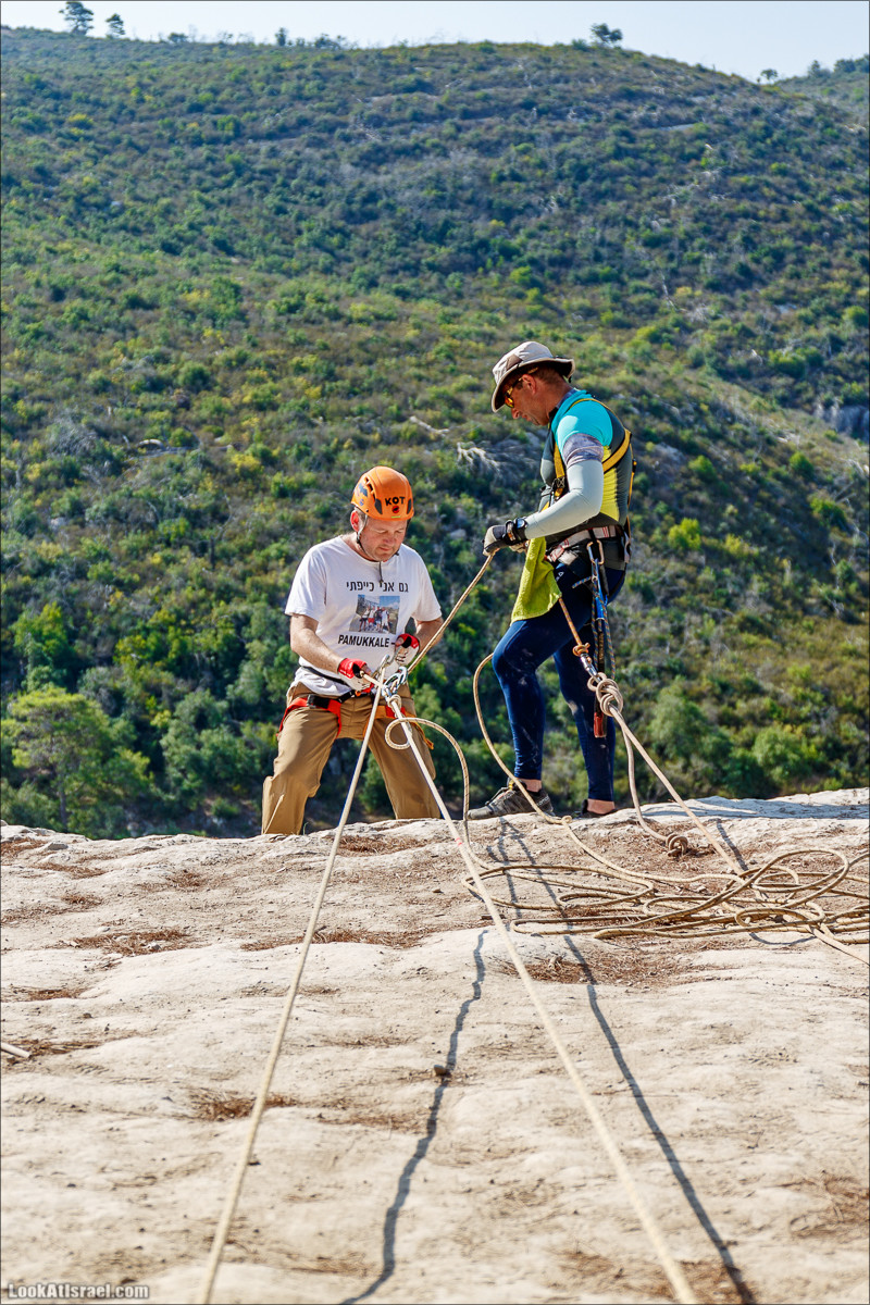 Снеплинг тренировка с скалах горы Кармель | LookAtIsrael.com - Фото путешествия по Израилю