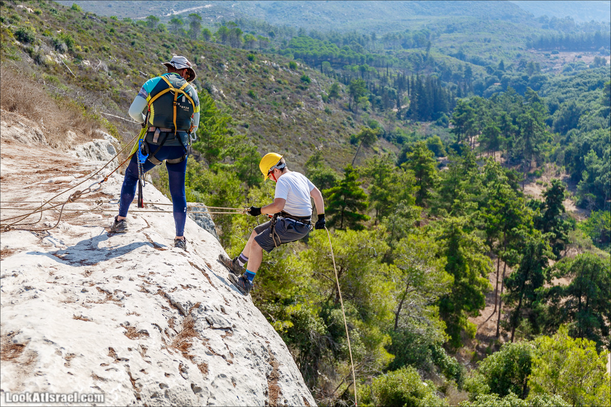 Снеплинг тренировка с скалах горы Кармель | LookAtIsrael.com - Фото путешествия по Израилю