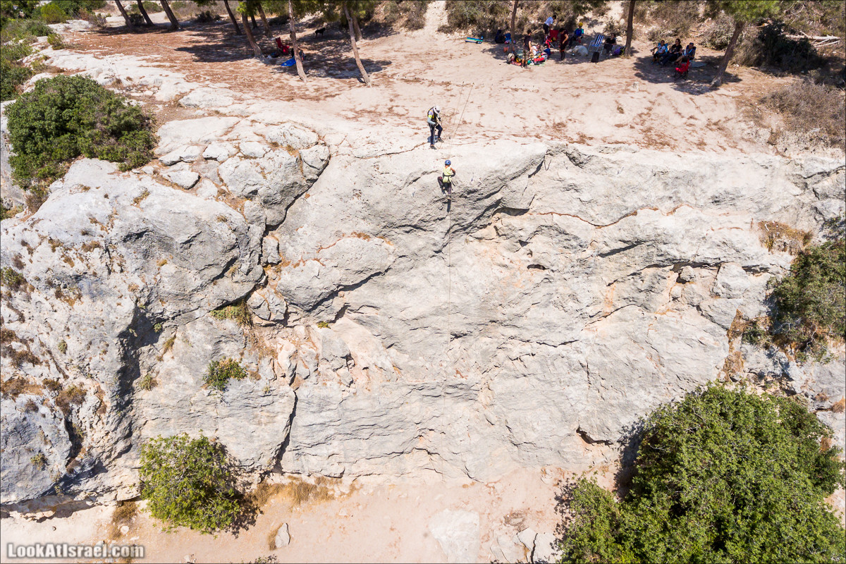 Снеплинг тренировка с скалах горы Кармель | LookAtIsrael.com - Фото путешествия по Израилю