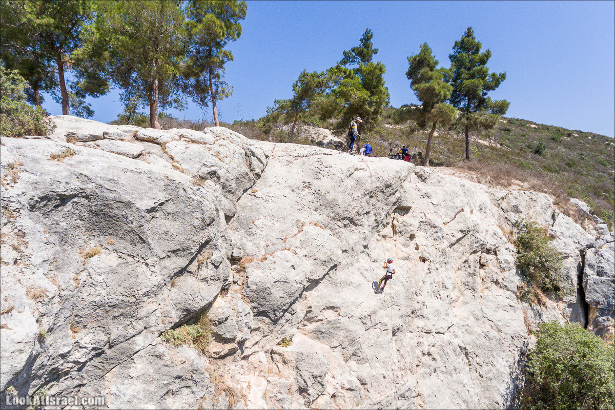 Снеплинг тренировка с скалах горы Кармель | LookAtIsrael.com - Фото путешествия по Израилю
