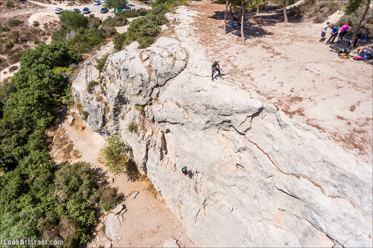 Снеплинг тренировка с скалах горы Кармель | LookAtIsrael.com - Фото путешествия по Израилю