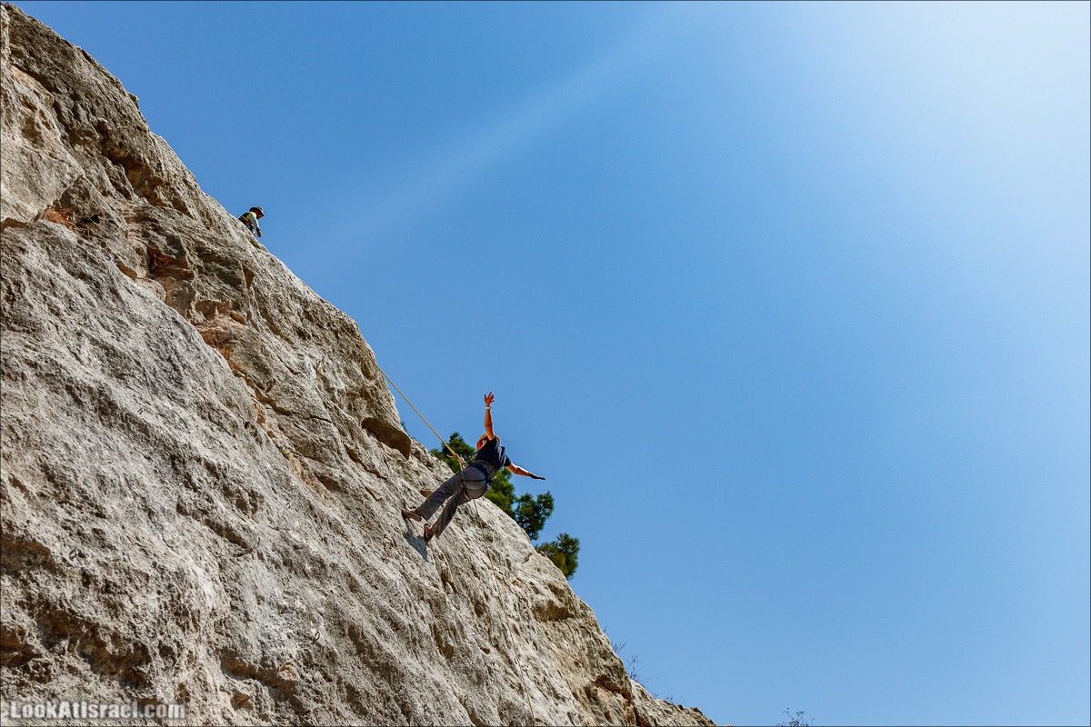 Снеплинг тренировка с скалах горы Кармель | LookAtIsrael.com - Фото путешествия по Израилю