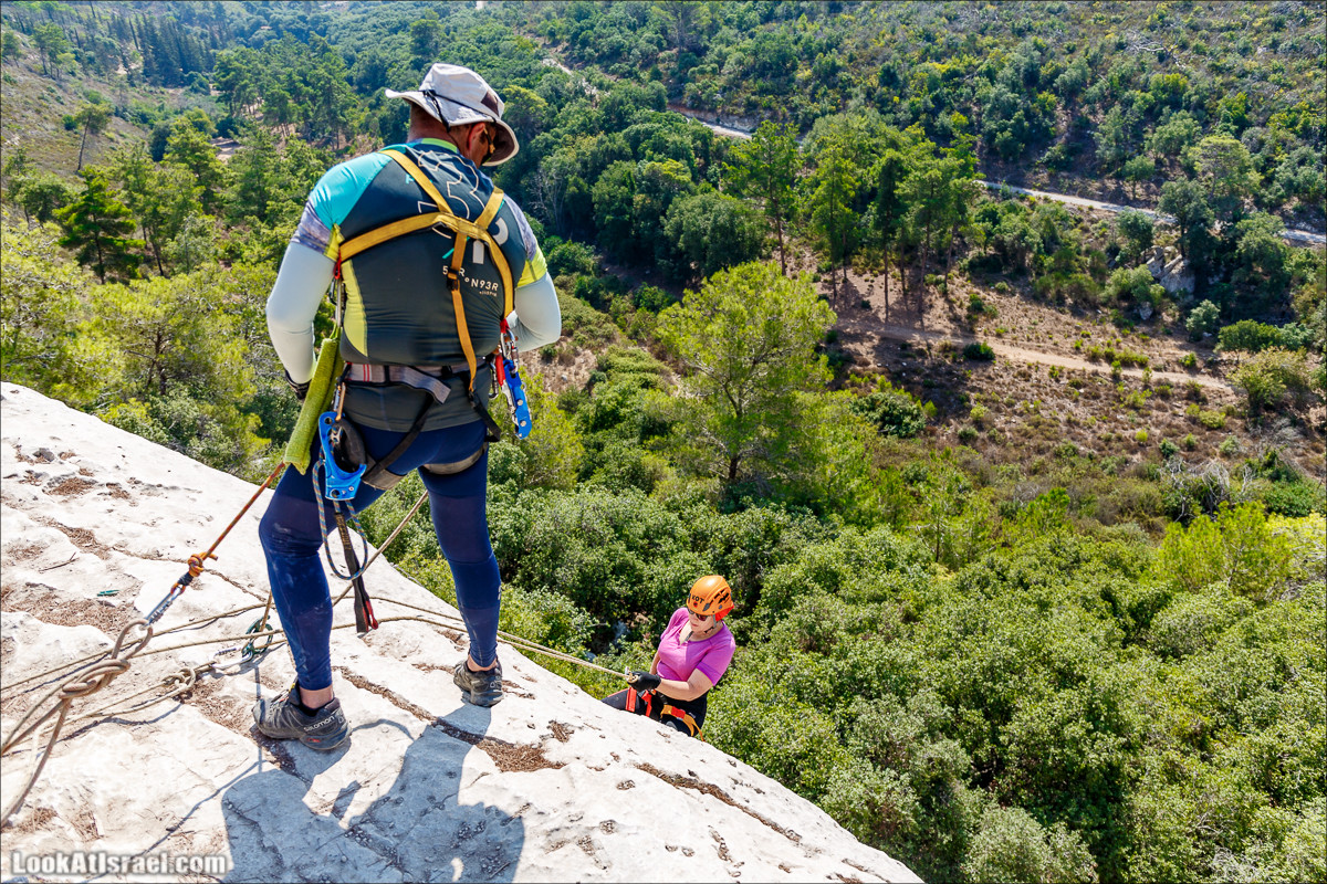 Снеплинг тренировка с скалах горы Кармель | LookAtIsrael.com - Фото путешествия по Израилю