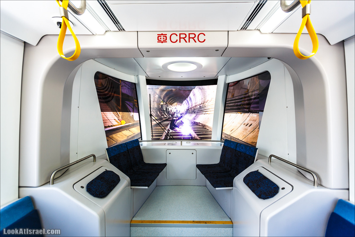 Тель-Авивское метро. Он же трамвай | Metro TLV | LookAtIsrael.com - Фото путешествия по Израилю