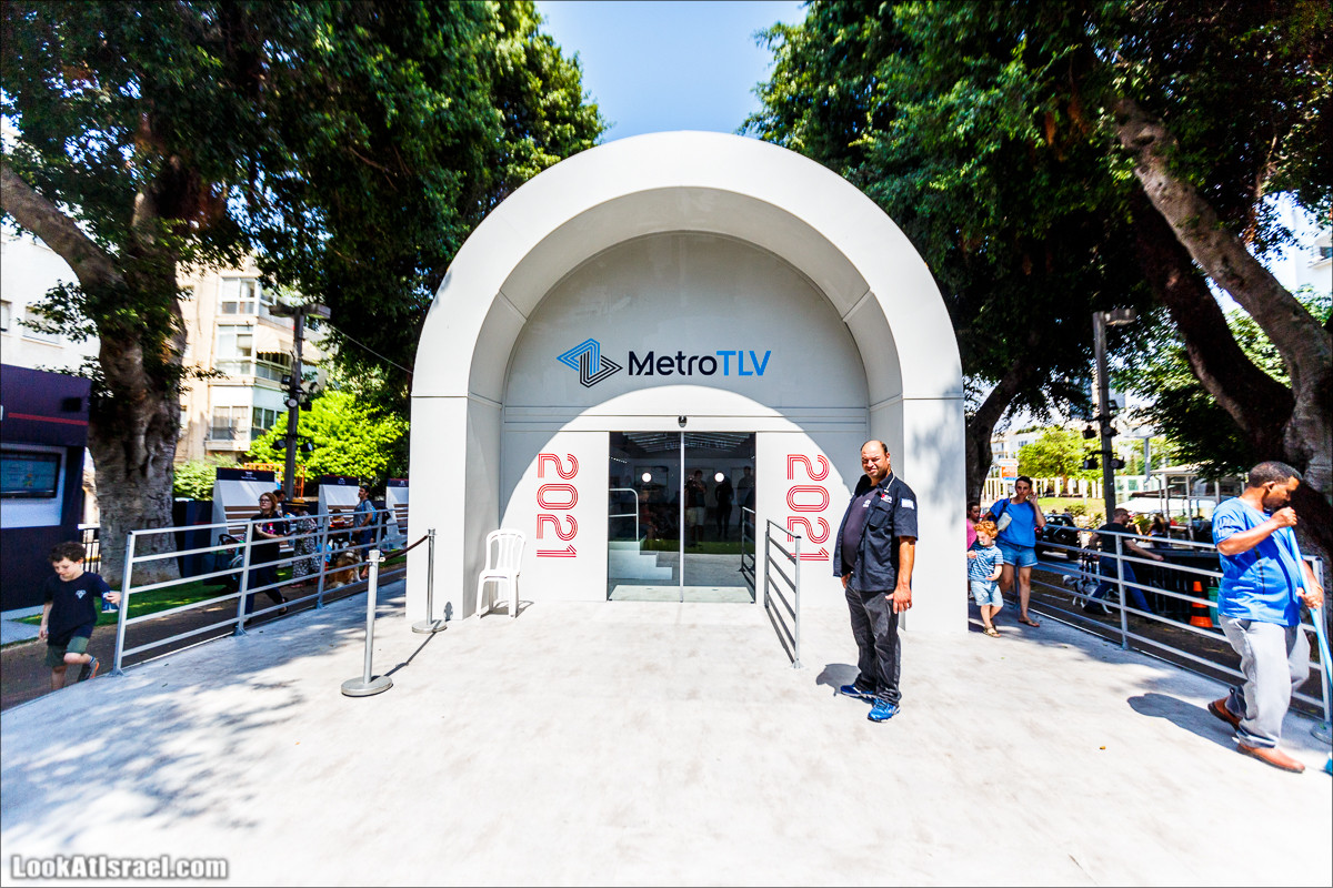 Тель-Авивское метро. Он же трамвай | Metro TLV | LookAtIsrael.com - Фото путешествия по Израилю