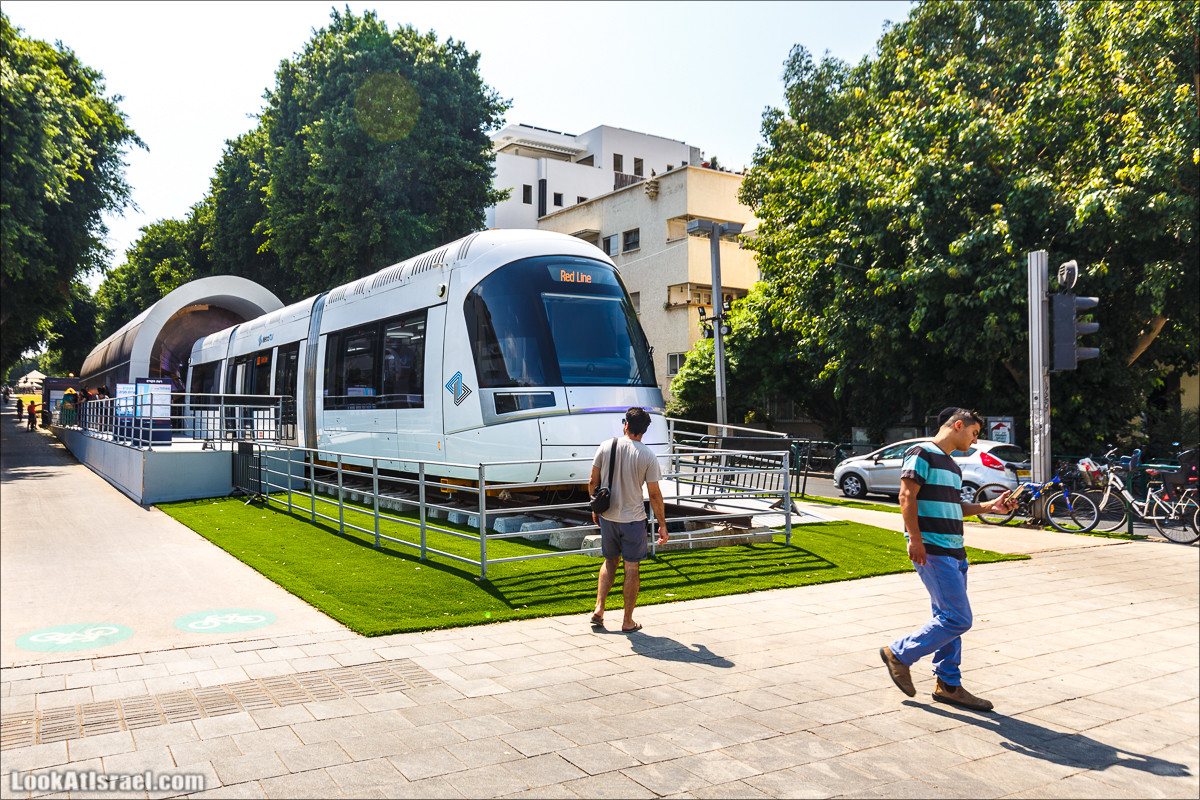 Тель-Авивское метро. Он же трамвай | Metro TLV | LookAtIsrael.com - Фото путешествия по Израилю