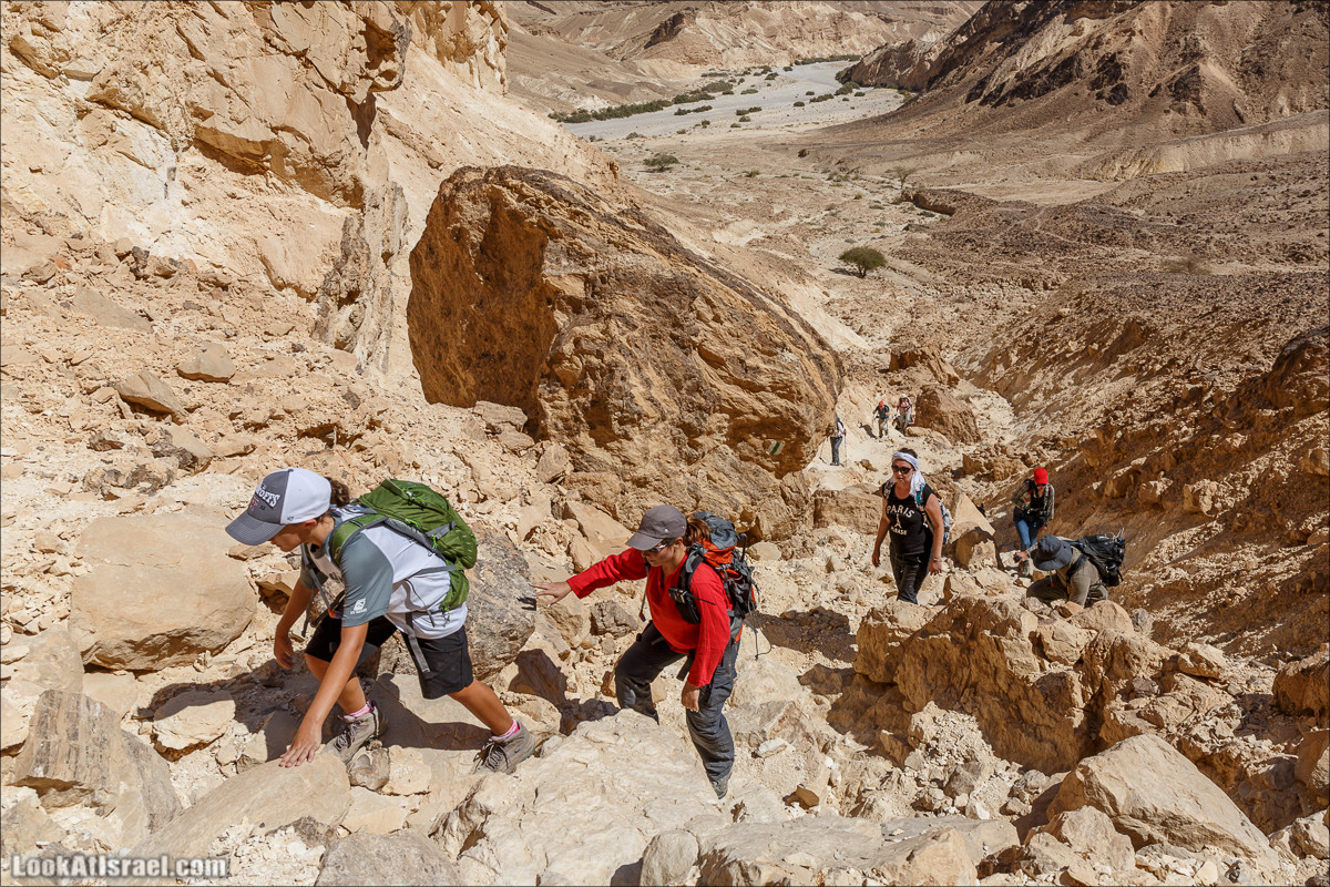 Цукей Фаран и каменный ручей Овиль | LookAtIsrael.com - Фото путешествия по Израилю