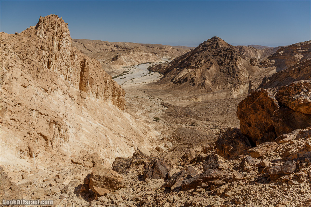 Цукей Фаран и каменный ручей Овиль | LookAtIsrael.com - Фото путешествия по Израилю