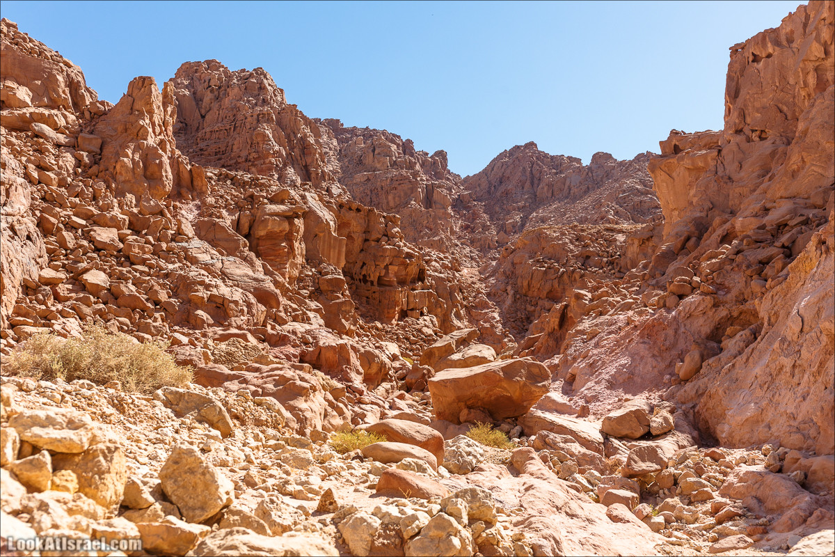 От ручья (нахаль) Амир к Скрытой долине | LookAtIsrael.com - Фото путешествия по Израилю