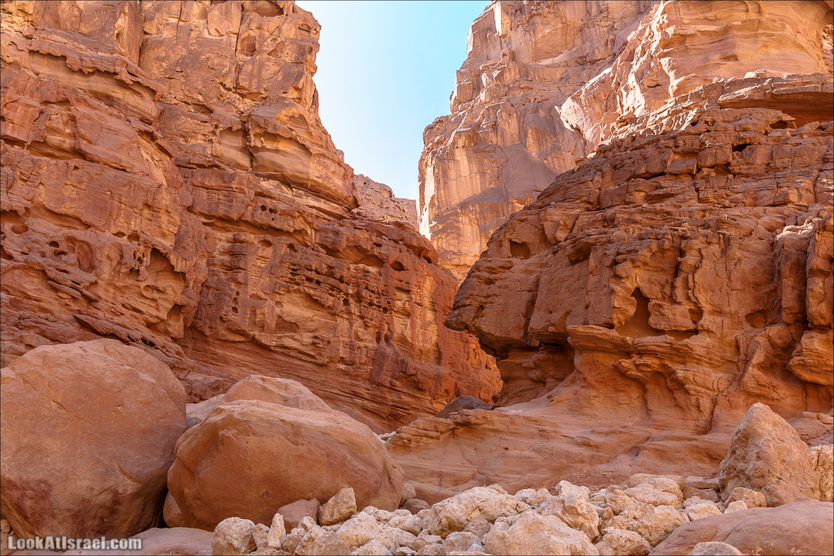 От ручья (нахаль) Амир к Скрытой долине | LookAtIsrael.com - Фото путешествия по Израилю