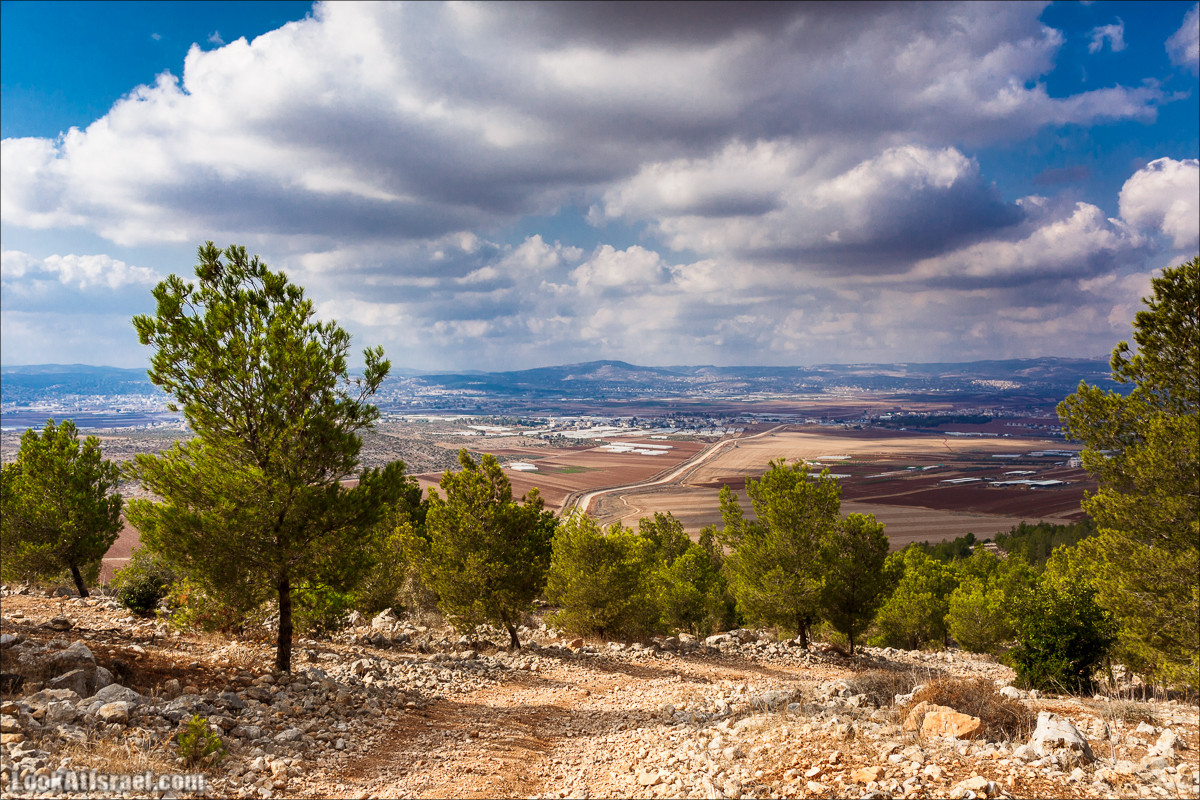 От Гильбоа к крепости Бельвуар по бездорожью | LookAtIsrael.com - Фото путешествия по Израилю