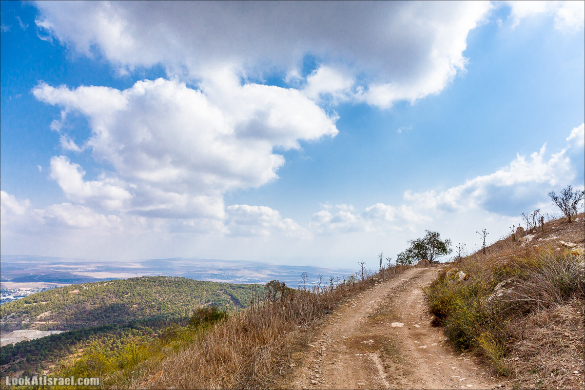 От Гильбоа к крепости Бельвуар по бездорожью | LookAtIsrael.com - Фото путешествия по Израилю