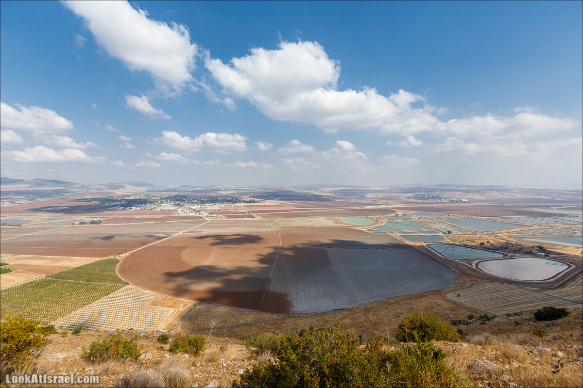 От Гильбоа к крепости Бельвуар по бездорожью | LookAtIsrael.com - Фото путешествия по Израилю