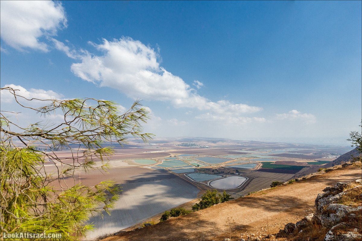 От Гильбоа к крепости Бельвуар по бездорожью | LookAtIsrael.com - Фото путешествия по Израилю