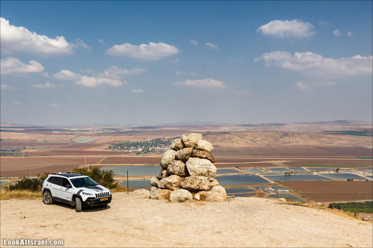 От Гильбоа к крепости Бельвуар по бездорожью | LookAtIsrael.com - Фото путешествия по Израилю