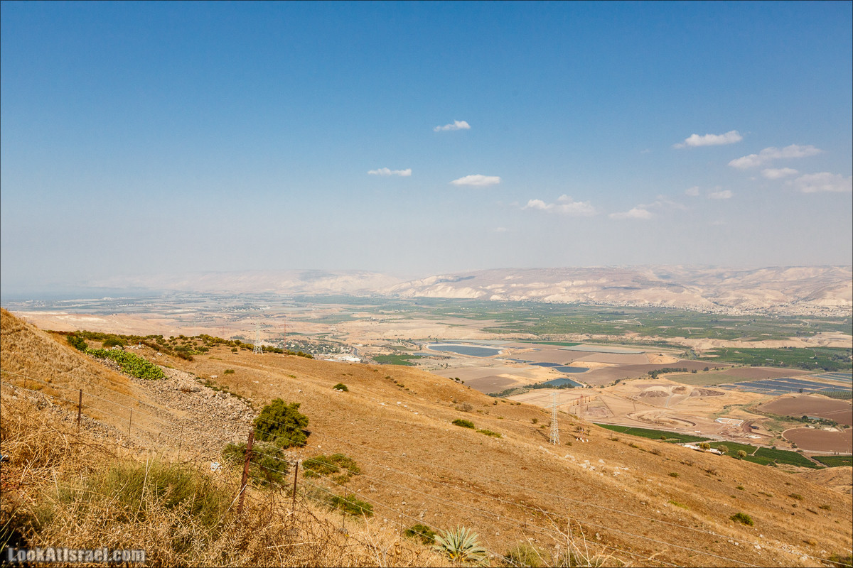 От Гильбоа к крепости Бельвуар по бездорожью | LookAtIsrael.com - Фото путешествия по Израилю