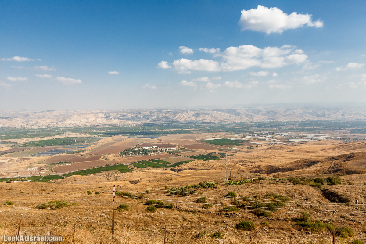 От Гильбоа к крепости Бельвуар по бездорожью | LookAtIsrael.com - Фото путешествия по Израилю