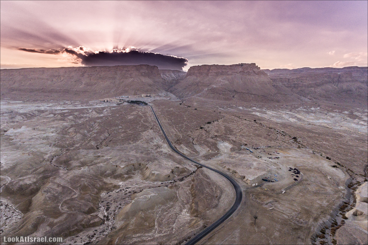 Масада от заката до рассвета