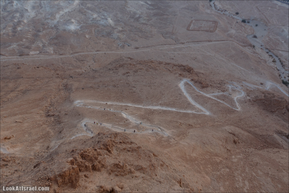 Подъём по змеиной тропе, рассвет над Массадой, гора Эльазар и прогулка по пустыне до Нахаль Рахаф | LookAtIsrael.com - Фото путешествия по Израилю