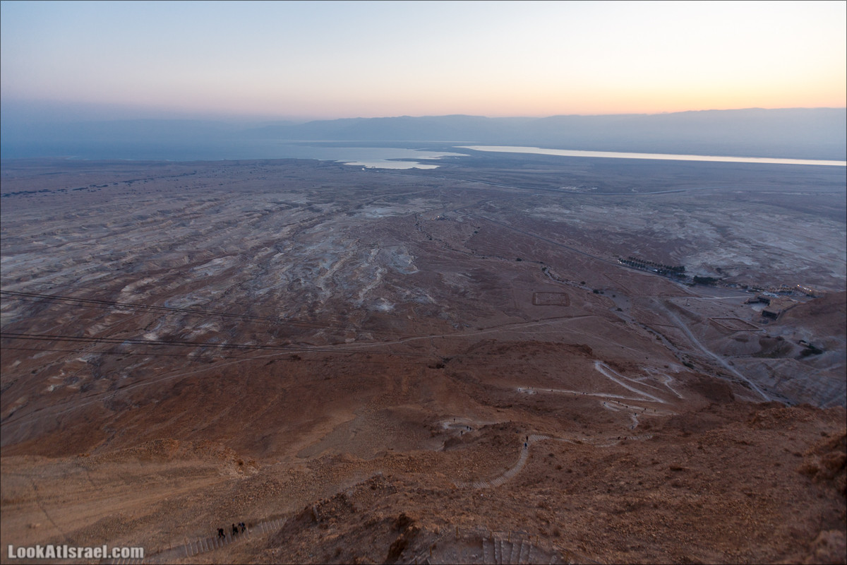 Подъём по змеиной тропе, рассвет над Массадой, гора Эльазар и прогулка по пустыне до Нахаль Рахаф | LookAtIsrael.com - Фото путешествия по Израилю