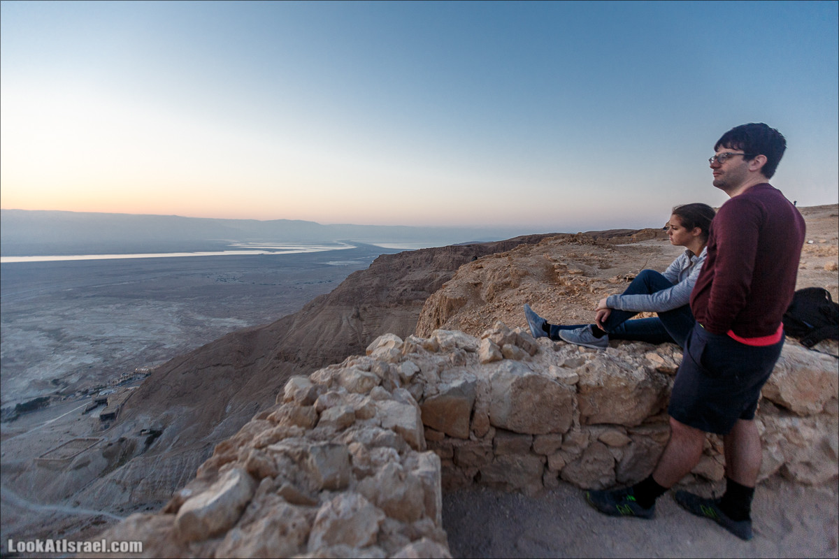 Подъём по змеиной тропе, рассвет над Массадой, гора Эльазар и прогулка по пустыне до Нахаль Рахаф | LookAtIsrael.com - Фото путешествия по Израилю