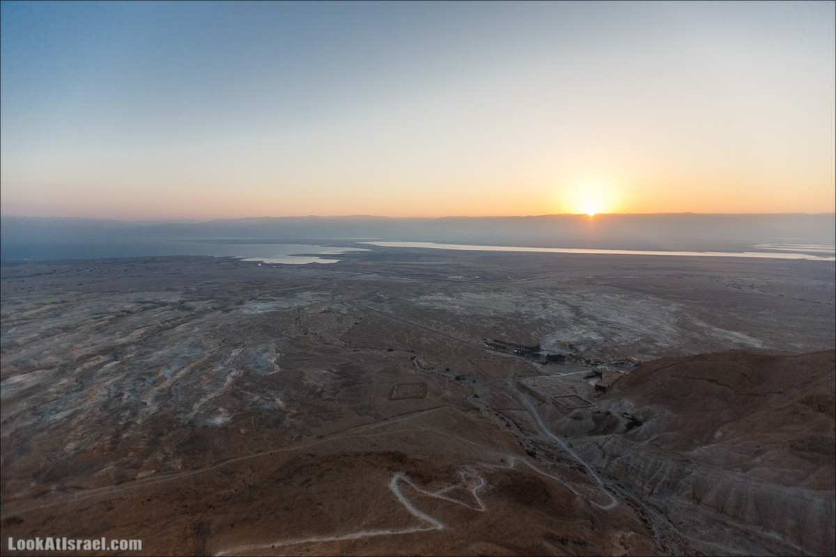 Подъём по змеиной тропе, рассвет над Массадой, гора Эльазар и прогулка по пустыне до Нахаль Рахаф | LookAtIsrael.com - Фото путешествия по Израилю