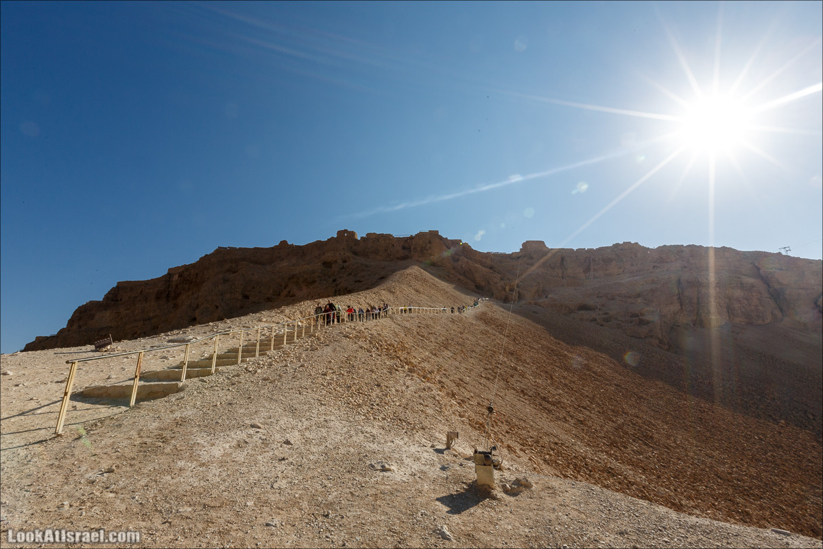 Подъём по змеиной тропе, рассвет над Массадой, гора Эльазар и прогулка по пустыне до Нахаль Рахаф | LookAtIsrael.com - Фото путешествия по Израилю