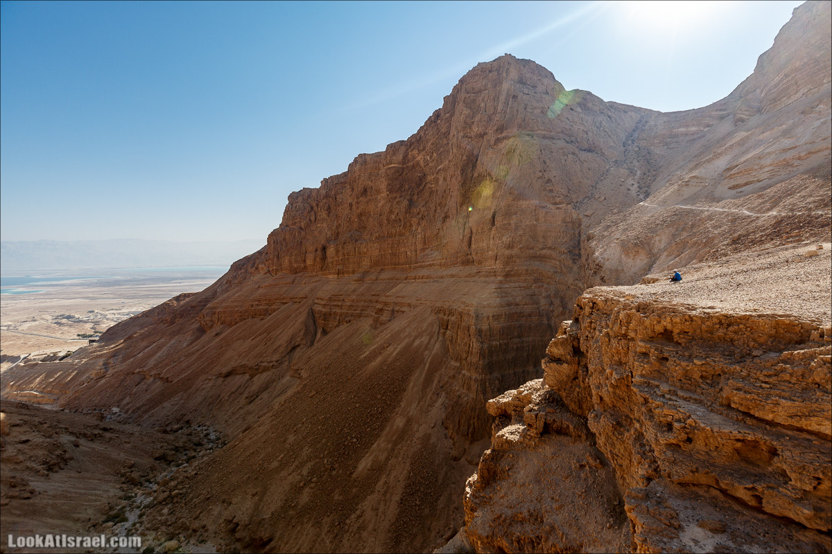 Подъём по змеиной тропе, рассвет над Массадой, гора Эльазар и прогулка по пустыне до Нахаль Рахаф | LookAtIsrael.com - Фото путешествия по Израилю