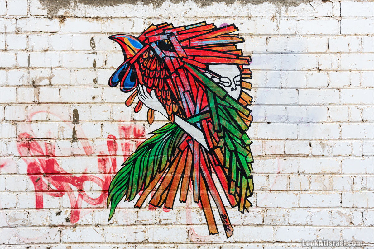 ookAtIsrael.com - Граффити Тель Авива | Tel Aviv street art