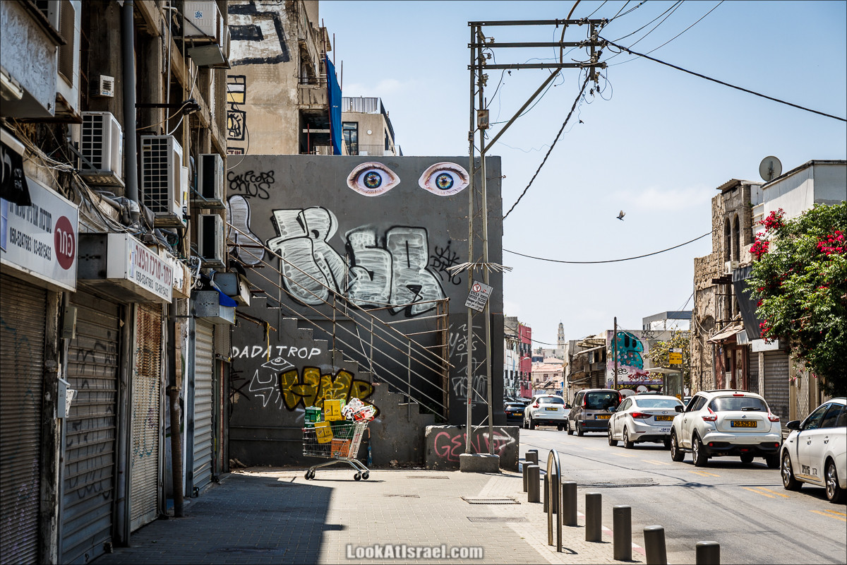 ookAtIsrael.com - Граффити Тель Авива | Tel Aviv street art