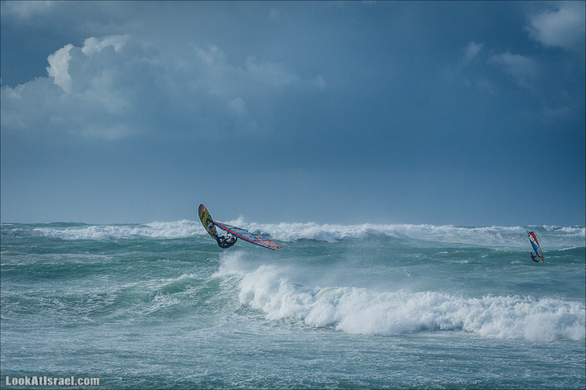 Штормовой и дождливый Тель-Авив | LookAtIsrael.com - Фото путешествия по Израилю