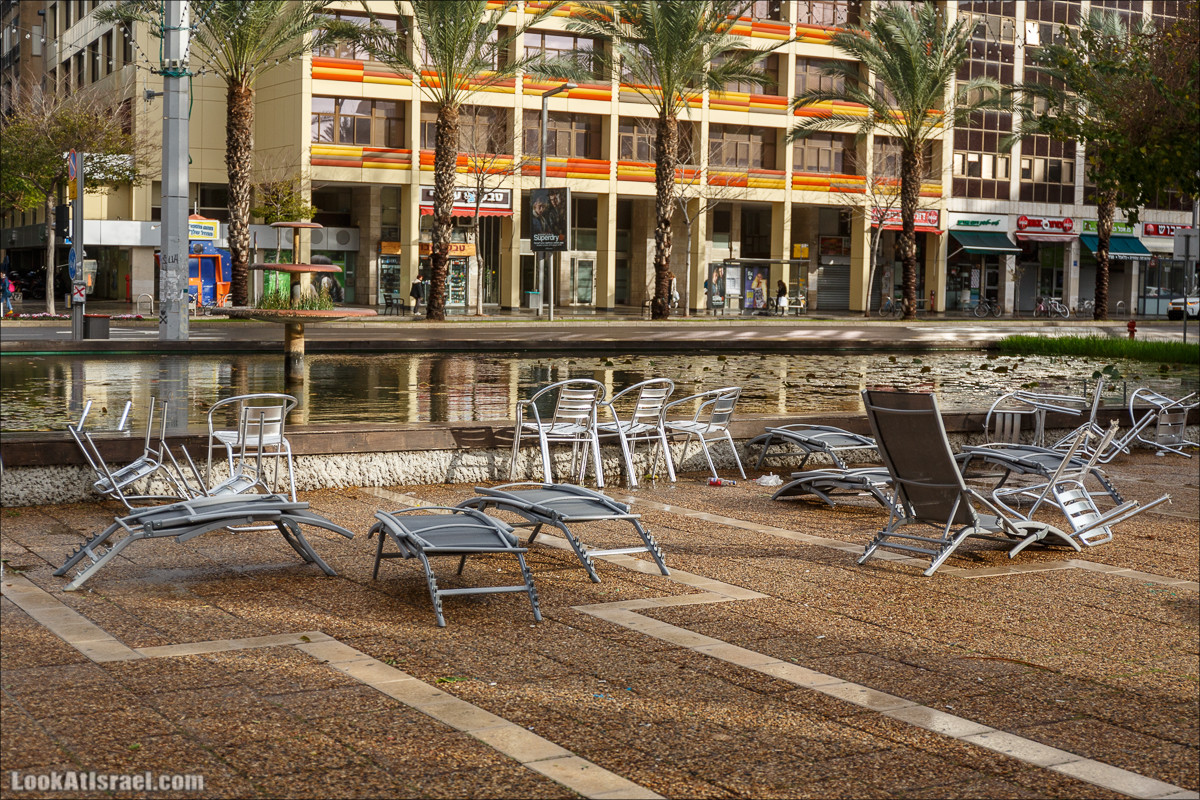 Штормовой и дождливый Тель-Авив | LookAtIsrael.com - Фото путешествия по Израилю