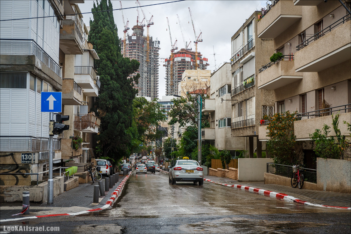 Штормовой и дождливый Тель-Авив | LookAtIsrael.com - Фото путешествия по Израилю