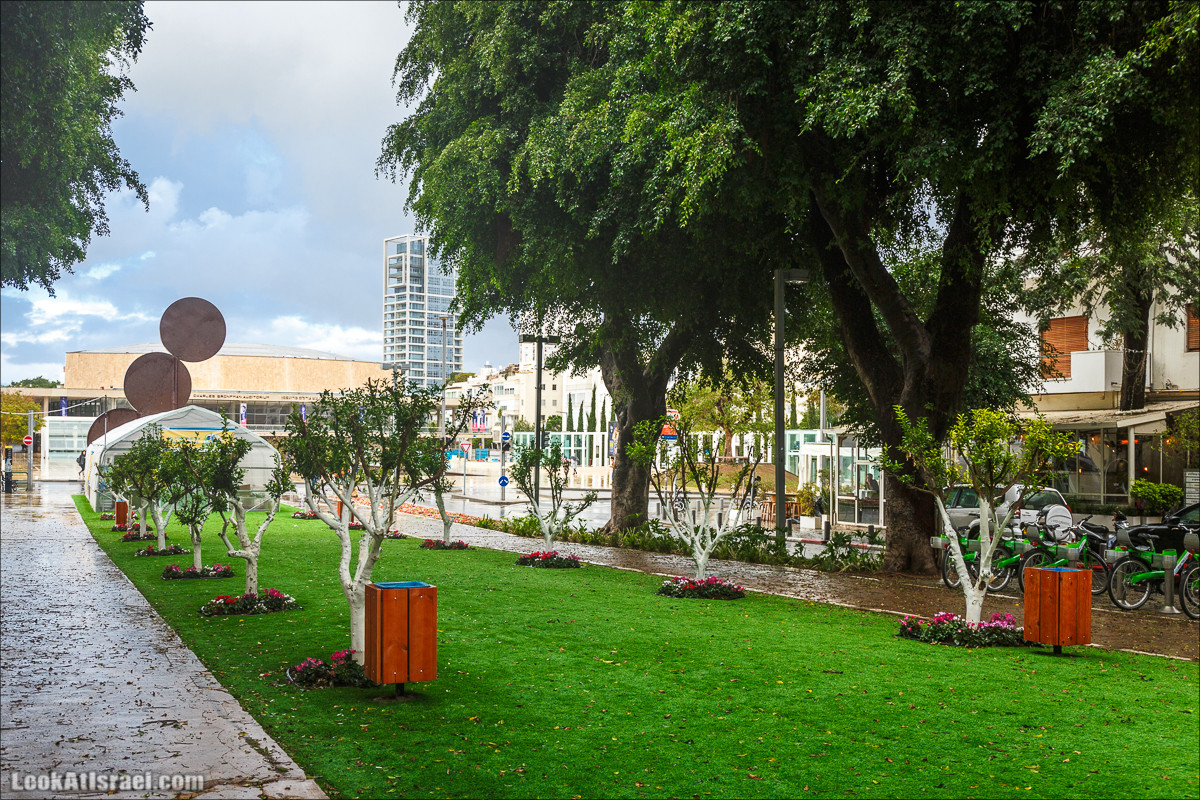 Штормовой и дождливый Тель-Авив | LookAtIsrael.com - Фото путешествия по Израилю