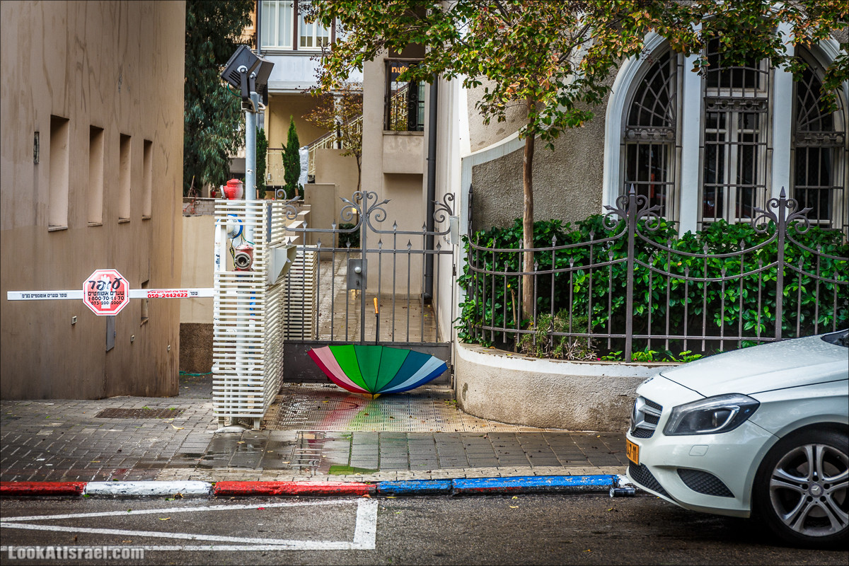 Штормовой и дождливый Тель-Авив | LookAtIsrael.com - Фото путешествия по Израилю