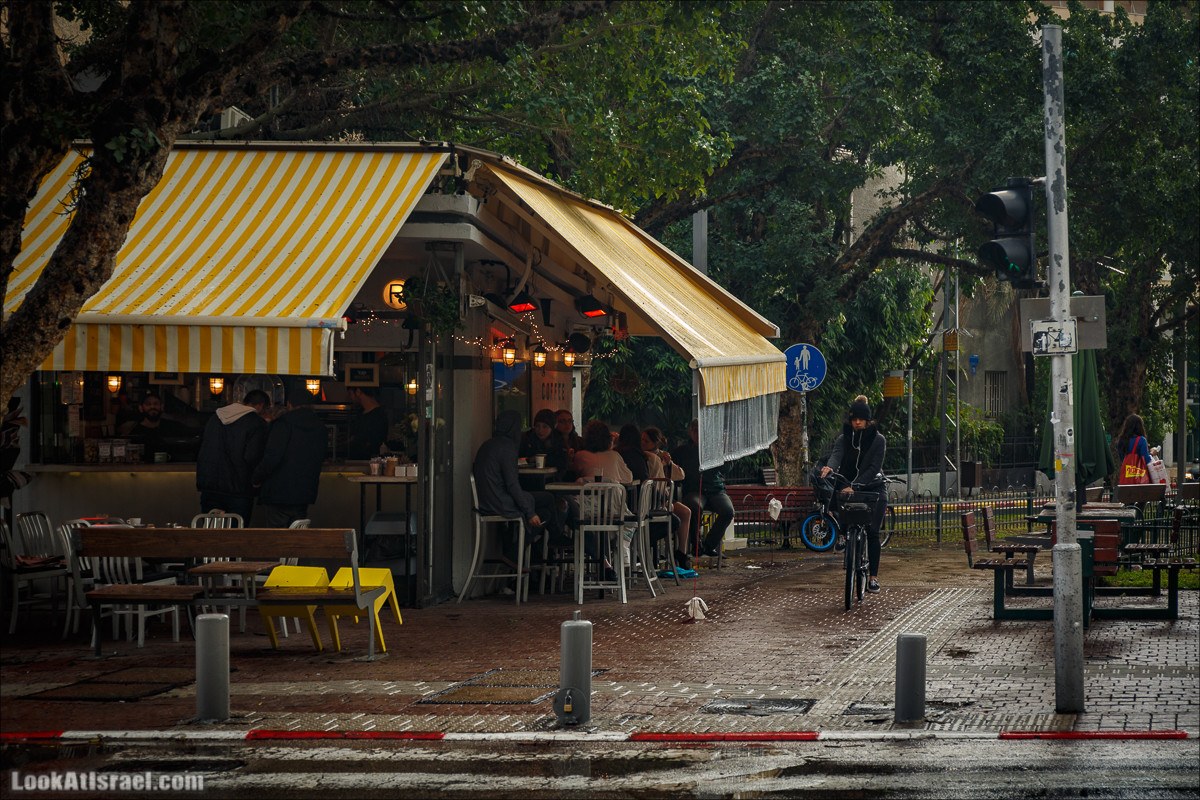Штормовой и дождливый Тель-Авив | LookAtIsrael.com - Фото путешествия по Израилю